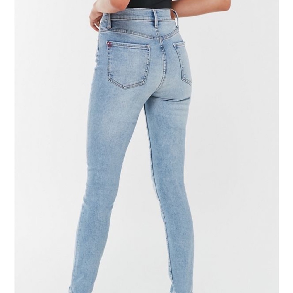High rise jeans